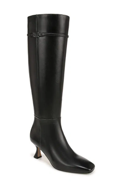 Sam Edelman Buckle-detail Knee-high Boots In Black