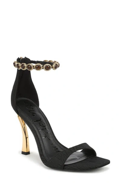 Sam Edelman Lyra Ankle Strap Sandal In Black