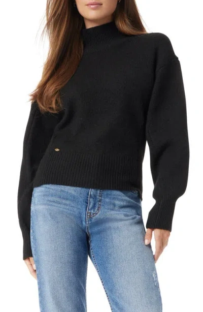 Sam Edelman Lyric Tie Back Sweater In Black
