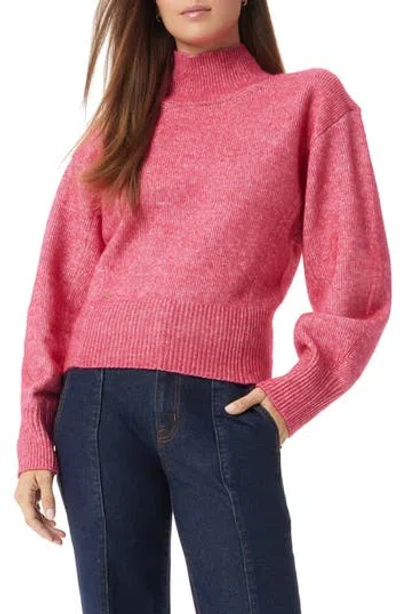 Sam Edelman Lyric Tie Back Sweater In Cerise