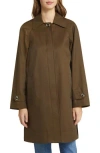 Sam Edelman Mac Single Breasted Coat In Green