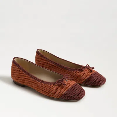 Sam Edelman Madison Crochet Ballet Flat Sunset Multi Crochet