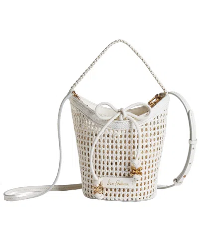Sam Edelman Marcie Small Bucket Crossbody Bag In White