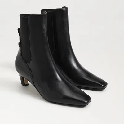 Sam Edelman Margo Ec0203529 Boots Women Size 10 Black Kitten Heel Bootie Zpo645 (black,10)