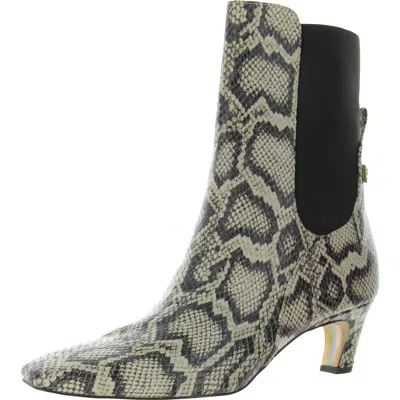 Sam Edelman Margo Womens Stretch Leather Chelsea Boots In Multi