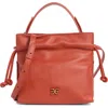 Sam Edelman Marilyn Drawstring Crossbody Bag In Orange