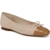 Sam Edelman Marley Ballet Flat In Brown