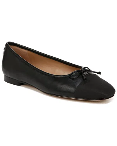 Sam Edelman Marley Leather Flat In Black