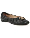 Sam Edelman Marlowe Ballet Flat Black Leather In Black