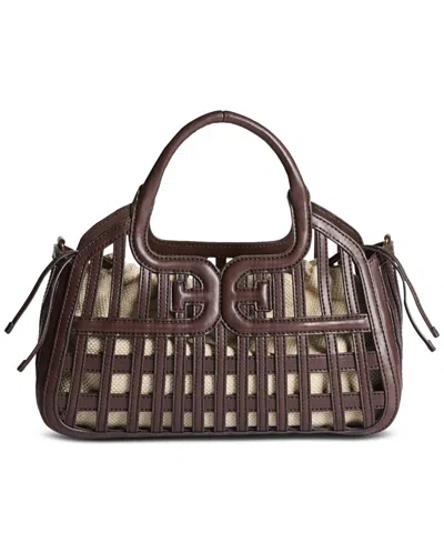 Sam Edelman Marlowe Medium Basket Bag In Brown