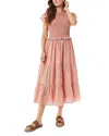 Sam Edelman Matilda Tiered Dress In Terracotta