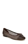 Sam Edelman May Ballet Flat Pinto Brown In Pinto Brown