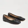 Sam Edelman Meadow Ec0238000 Ballet Flat Women Black Leather Square Toe Zap415