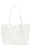 Sam Edelman Medium Harper Monogram Shopper Tote In Eggshell