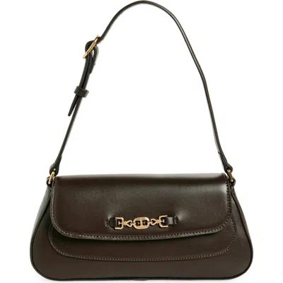 Sam Edelman Medium Loraine Shoulder Bag In Cafe Noir
