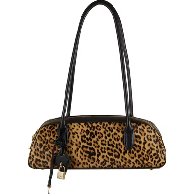 Sam Edelman Medium Nori Genuine Calf Hair Bowler Satchel