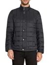 Sam Edelman Men's Box Quilt Puffer Jacket In Black