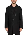Sam Edelman Wool Blend Coat In Black