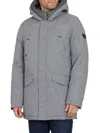 SAM EDELMAN MEN'S HOODED PUFFER PARKA