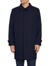 Sam Edelman Men's Single Breasted Trench Coat In Navy