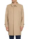 Sam Edelman One-button Water Resistant Duster Jacket In Sand