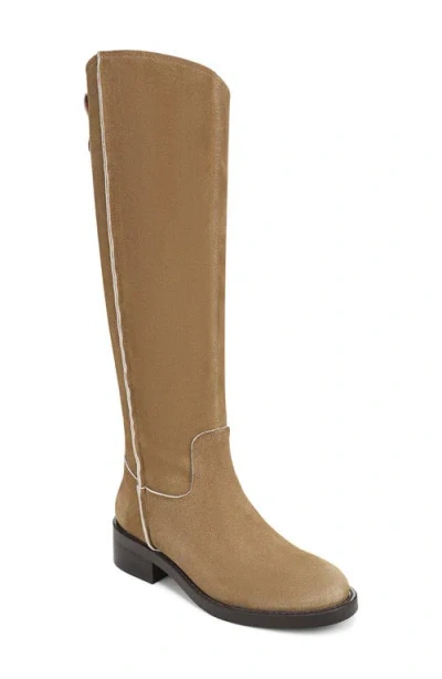 Sam Edelman Meritt Leather Knee High Boot In Light Terra Toffee