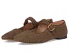 Sam Edelman Michaela Mary Jane Flat In Animal Print