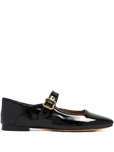 Sam Edelman Michaela Buckled Ballet Flats In Black