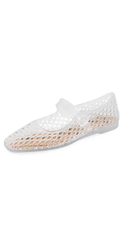 SAM EDELMAN MICHAELA JELLY FLATS CLEAR