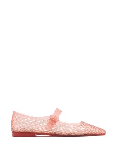 Sam Edelman Michaela Jelly Mary Jane Ballet Flats In Pink