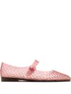 Sam Edelman Michaela Jelly Mary Jane Lattice Ballet Flats