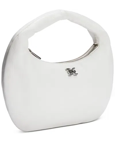Sam Edelman Michaela Leather Mini Hobo Bag In Eggshell