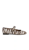 Sam Edelman Michaela Mary Jane Flat In Brown