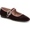 Sam Edelman Michaela Mary Jane Flat In Black