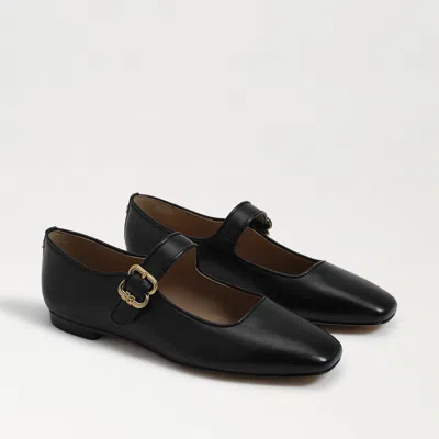 SAM EDELMAN SAM EDELMAN MICHAELA MARY JANE FLAT BLACK LEATHER