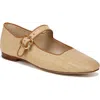 Sam Edelman Michaela Mary Jane Flat Beechwood In Bleached Beechwood