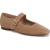 Sam Edelman Michaela Mary Jane Flat In Brown