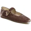 Sam Edelman Michaela Womens Buckle Square Toe Mary Janes In Burgundy