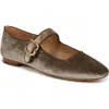 Sam Edelman Michaela Womens Buckle Square Toe Mary Janes In Grey