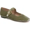 Sam Edelman Michaela Mary Jane Flat In Green