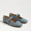 Sam Edelman Michaela Mary Jane Flat Montrose Blue Denim