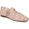 Sam Edelman Michaela Mary Jane Flat In Pink