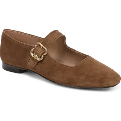 Sam Edelman Michaela Mary Jane Flat In Brown
