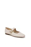 Sam Edelman Buckle-strap Ballet Flats In Neutral