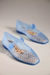 Sam Edelman Michaela Jelly Mary Jane Flat Soft Blue Jelly