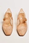 Sam Edelman Michaela Mary Jane Jelly Flats In Neutral