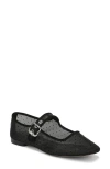 Sam Edelman Michaela Mesh Mary Jane Flat In Black