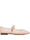 Sam Edelman Michaela Shine Mary Jane Ballet Flats