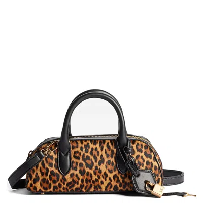 Sam Edelman Micro Nori Genuine Calf Hair Bowler Satchel