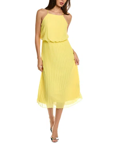 Sam Edelman Midi Dress In Yellow